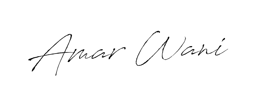 You should practise on your own different ways (Antro_Vectra) to write your name (Amar Wani) in signature. don't let someone else do it for you. Amar Wani signature style 6 images and pictures png