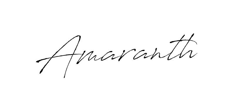 How to make Amaranth name signature. Use Antro_Vectra style for creating short signs online. This is the latest handwritten sign. Amaranth signature style 6 images and pictures png