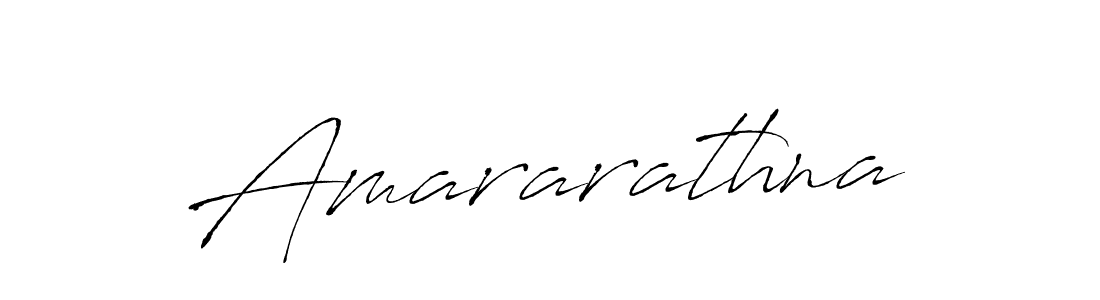 Amararathna stylish signature style. Best Handwritten Sign (Antro_Vectra) for my name. Handwritten Signature Collection Ideas for my name Amararathna. Amararathna signature style 6 images and pictures png
