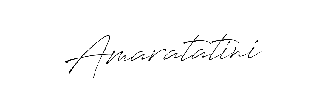 Design your own signature with our free online signature maker. With this signature software, you can create a handwritten (Antro_Vectra) signature for name Amaratatini. Amaratatini signature style 6 images and pictures png