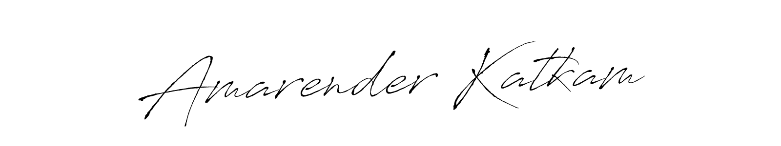 if you are searching for the best signature style for your name Amarender Katkam. so please give up your signature search. here we have designed multiple signature styles  using Antro_Vectra. Amarender Katkam signature style 6 images and pictures png