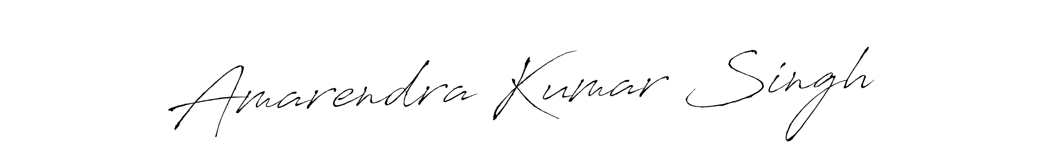 Use a signature maker to create a handwritten signature online. With this signature software, you can design (Antro_Vectra) your own signature for name Amarendra Kumar Singh. Amarendra Kumar Singh signature style 6 images and pictures png