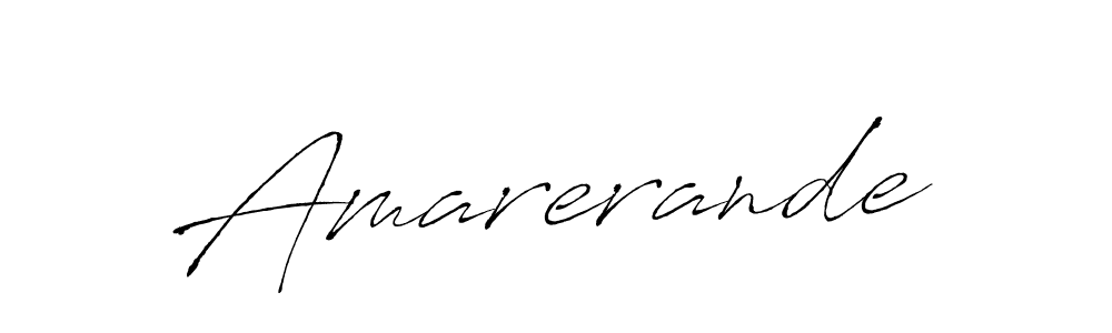 How to make Amarerande name signature. Use Antro_Vectra style for creating short signs online. This is the latest handwritten sign. Amarerande signature style 6 images and pictures png