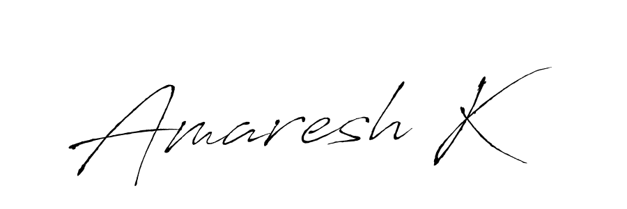 if you are searching for the best signature style for your name Amaresh K. so please give up your signature search. here we have designed multiple signature styles  using Antro_Vectra. Amaresh K signature style 6 images and pictures png