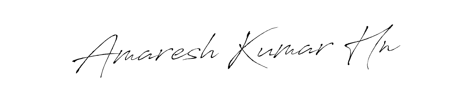 Make a beautiful signature design for name Amaresh Kumar Hn. With this signature (Antro_Vectra) style, you can create a handwritten signature for free. Amaresh Kumar Hn signature style 6 images and pictures png