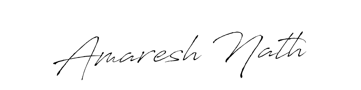 The best way (Antro_Vectra) to make a short signature is to pick only two or three words in your name. The name Amaresh Nath include a total of six letters. For converting this name. Amaresh Nath signature style 6 images and pictures png