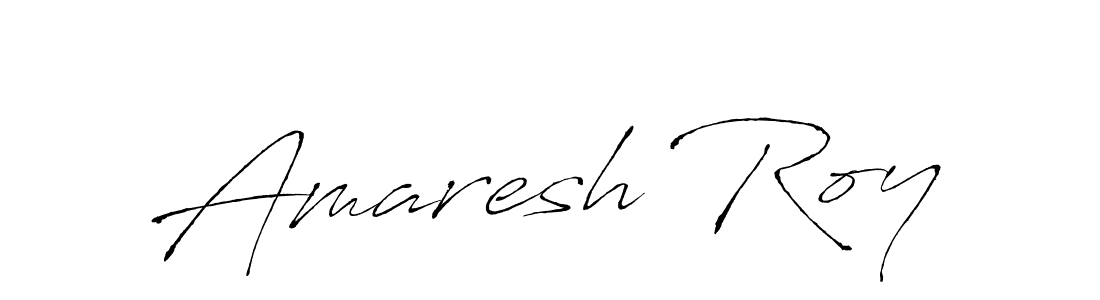 Design your own signature with our free online signature maker. With this signature software, you can create a handwritten (Antro_Vectra) signature for name Amaresh Roy. Amaresh Roy signature style 6 images and pictures png