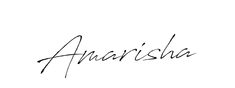 The best way (Antro_Vectra) to make a short signature is to pick only two or three words in your name. The name Amarisha include a total of six letters. For converting this name. Amarisha signature style 6 images and pictures png