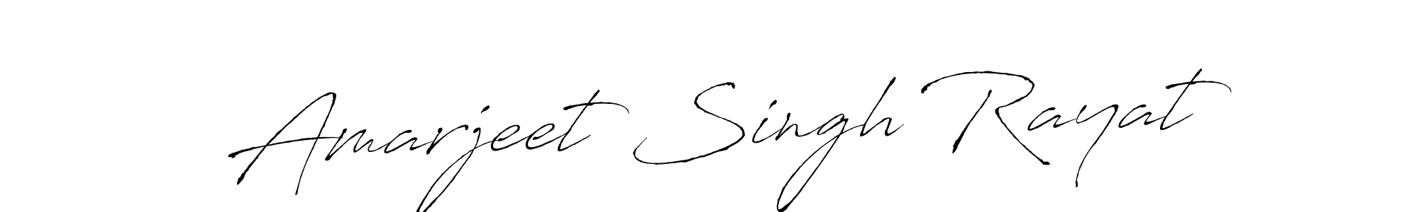 Use a signature maker to create a handwritten signature online. With this signature software, you can design (Antro_Vectra) your own signature for name Amarjeet Singh Rayat. Amarjeet Singh Rayat signature style 6 images and pictures png