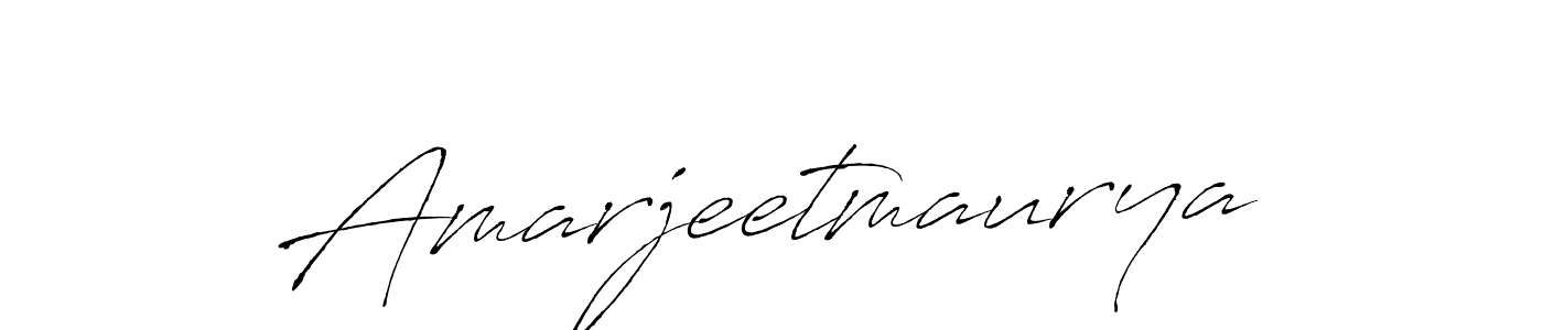 Use a signature maker to create a handwritten signature online. With this signature software, you can design (Antro_Vectra) your own signature for name Amarjeetmaurya. Amarjeetmaurya signature style 6 images and pictures png