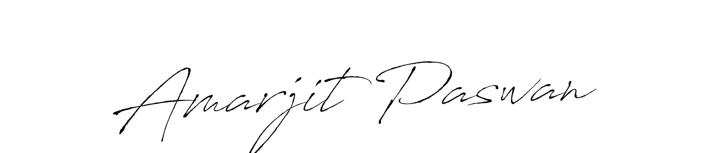 Make a beautiful signature design for name Amarjit Paswan. With this signature (Antro_Vectra) style, you can create a handwritten signature for free. Amarjit Paswan signature style 6 images and pictures png