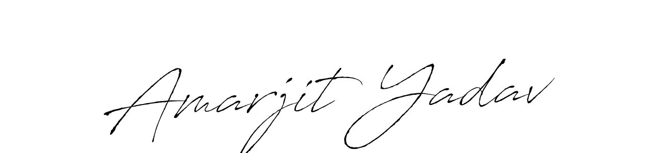 Make a beautiful signature design for name Amarjit Yadav. Use this online signature maker to create a handwritten signature for free. Amarjit Yadav signature style 6 images and pictures png