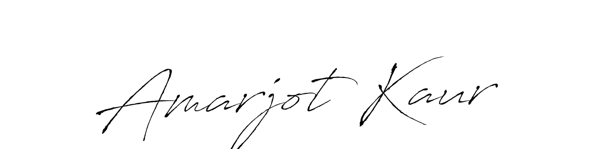 How to make Amarjot Kaur signature? Antro_Vectra is a professional autograph style. Create handwritten signature for Amarjot Kaur name. Amarjot Kaur signature style 6 images and pictures png