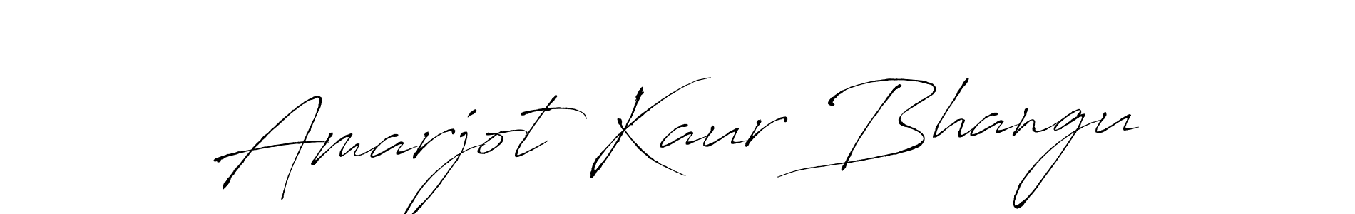 You should practise on your own different ways (Antro_Vectra) to write your name (Amarjot Kaur Bhangu) in signature. don't let someone else do it for you. Amarjot Kaur Bhangu signature style 6 images and pictures png