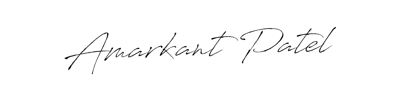 Use a signature maker to create a handwritten signature online. With this signature software, you can design (Antro_Vectra) your own signature for name Amarkant Patel. Amarkant Patel signature style 6 images and pictures png