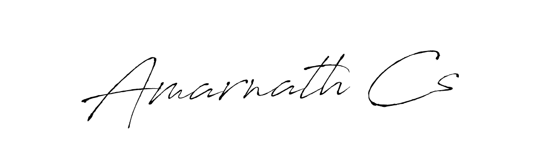 Use a signature maker to create a handwritten signature online. With this signature software, you can design (Antro_Vectra) your own signature for name Amarnath Cs. Amarnath Cs signature style 6 images and pictures png