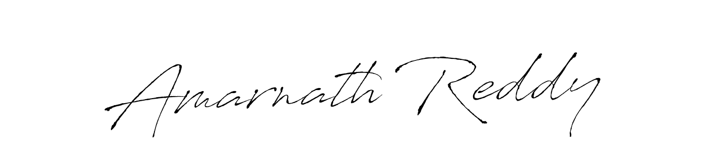 Create a beautiful signature design for name Amarnath Reddy. With this signature (Antro_Vectra) fonts, you can make a handwritten signature for free. Amarnath Reddy signature style 6 images and pictures png