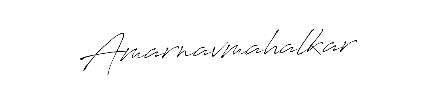 How to make Amarnavmahalkar name signature. Use Antro_Vectra style for creating short signs online. This is the latest handwritten sign. Amarnavmahalkar signature style 6 images and pictures png