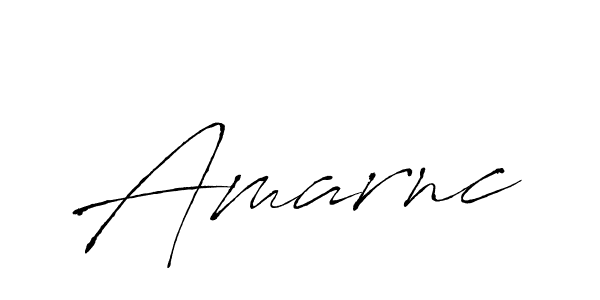 Design your own signature with our free online signature maker. With this signature software, you can create a handwritten (Antro_Vectra) signature for name Amarnc. Amarnc signature style 6 images and pictures png