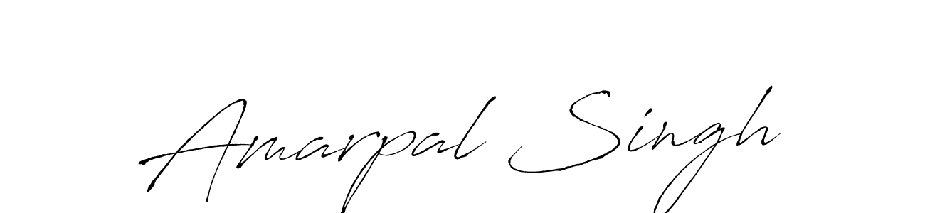 Use a signature maker to create a handwritten signature online. With this signature software, you can design (Antro_Vectra) your own signature for name Amarpal Singh. Amarpal Singh signature style 6 images and pictures png