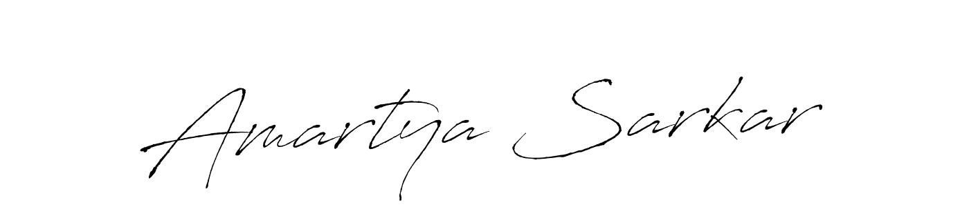 Create a beautiful signature design for name Amartya Sarkar. With this signature (Antro_Vectra) fonts, you can make a handwritten signature for free. Amartya Sarkar signature style 6 images and pictures png