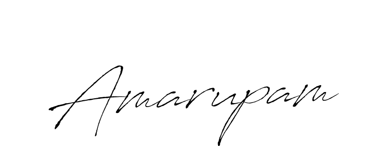 Design your own signature with our free online signature maker. With this signature software, you can create a handwritten (Antro_Vectra) signature for name Amarupam. Amarupam signature style 6 images and pictures png