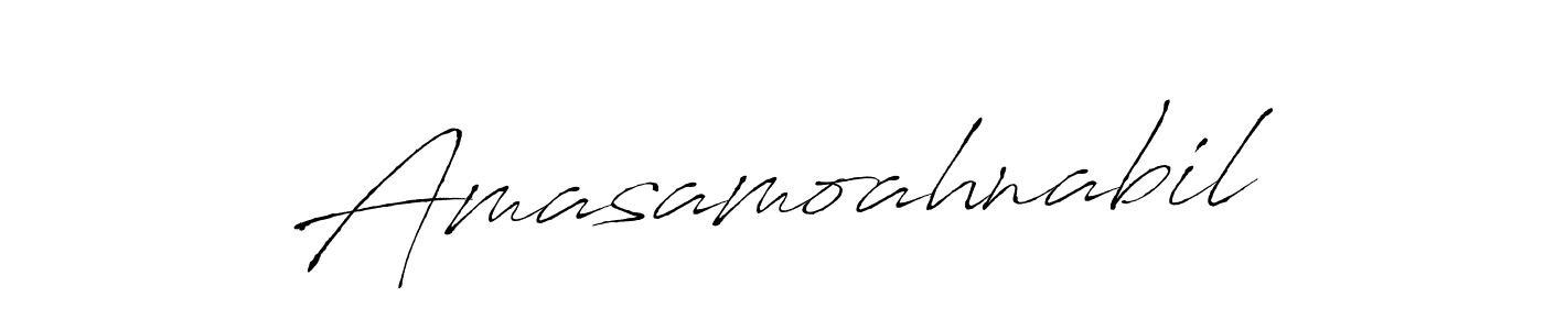 Create a beautiful signature design for name Amasamoahnabil. With this signature (Antro_Vectra) fonts, you can make a handwritten signature for free. Amasamoahnabil signature style 6 images and pictures png