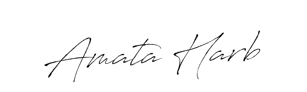 The best way (Antro_Vectra) to make a short signature is to pick only two or three words in your name. The name Amata Harb include a total of six letters. For converting this name. Amata Harb signature style 6 images and pictures png