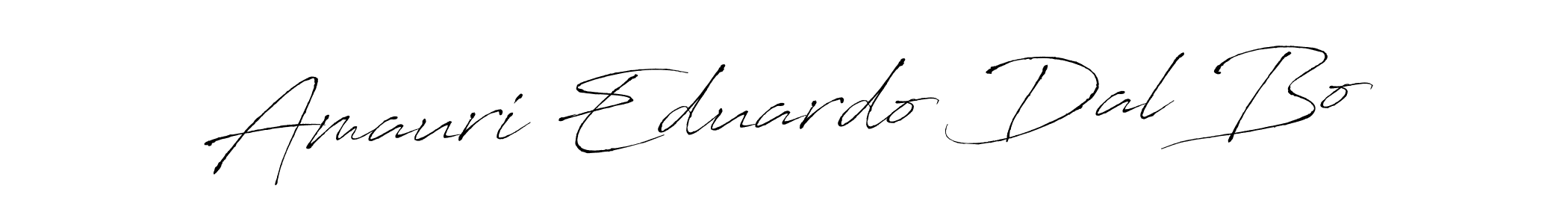 Antro_Vectra is a professional signature style that is perfect for those who want to add a touch of class to their signature. It is also a great choice for those who want to make their signature more unique. Get Amauri Eduardo Dal Bo name to fancy signature for free. Amauri Eduardo Dal Bo signature style 6 images and pictures png