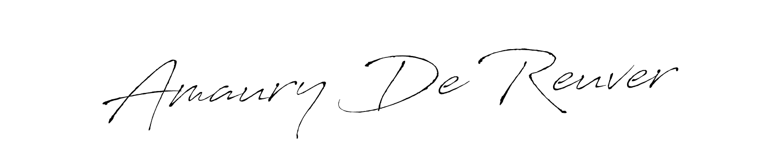 Make a beautiful signature design for name Amaury De Reuver. Use this online signature maker to create a handwritten signature for free. Amaury De Reuver signature style 6 images and pictures png