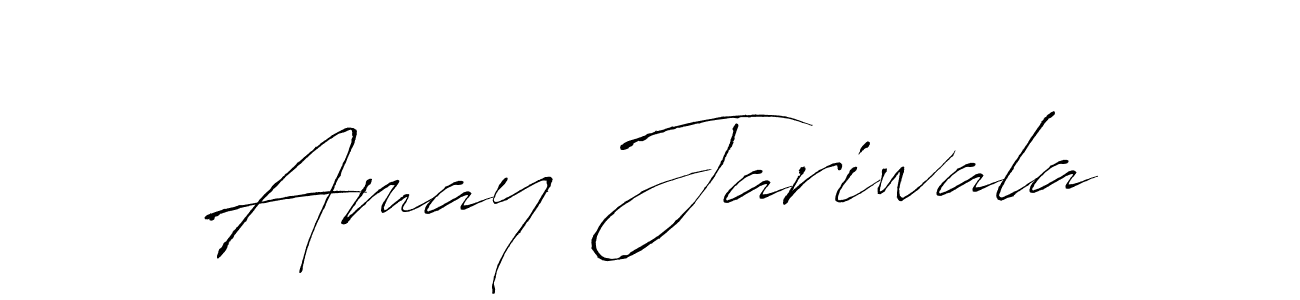 Antro_Vectra is a professional signature style that is perfect for those who want to add a touch of class to their signature. It is also a great choice for those who want to make their signature more unique. Get Amay Jariwala name to fancy signature for free. Amay Jariwala signature style 6 images and pictures png