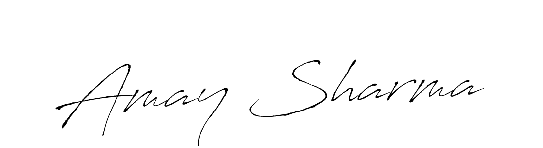 Similarly Antro_Vectra is the best handwritten signature design. Signature creator online .You can use it as an online autograph creator for name Amay Sharma. Amay Sharma signature style 6 images and pictures png