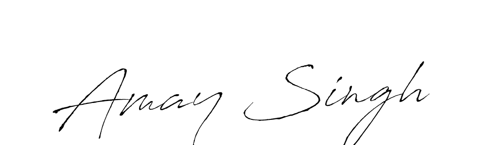 The best way (Antro_Vectra) to make a short signature is to pick only two or three words in your name. The name Amay Singh include a total of six letters. For converting this name. Amay Singh signature style 6 images and pictures png