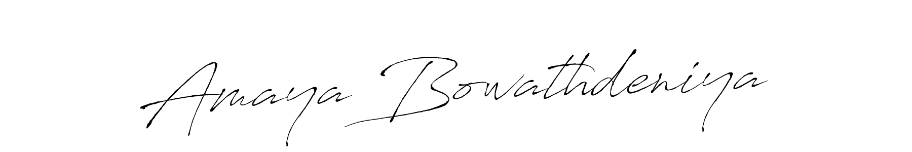 Make a beautiful signature design for name Amaya Bowathdeniya. Use this online signature maker to create a handwritten signature for free. Amaya Bowathdeniya signature style 6 images and pictures png