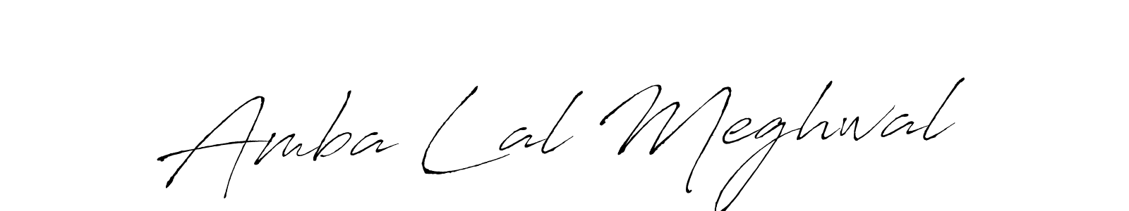 if you are searching for the best signature style for your name Amba Lal Meghwal. so please give up your signature search. here we have designed multiple signature styles  using Antro_Vectra. Amba Lal Meghwal signature style 6 images and pictures png