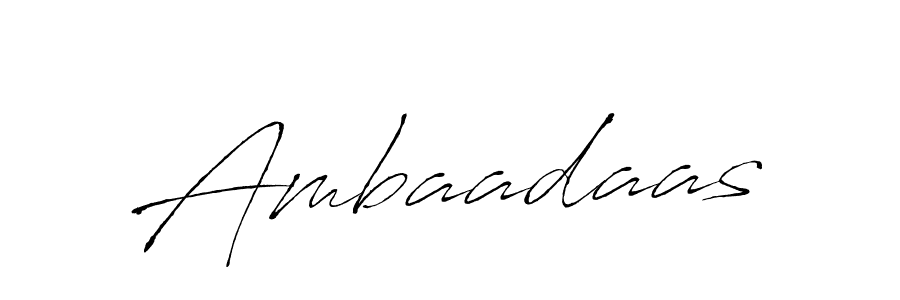 Design your own signature with our free online signature maker. With this signature software, you can create a handwritten (Antro_Vectra) signature for name Ambaadaas. Ambaadaas signature style 6 images and pictures png