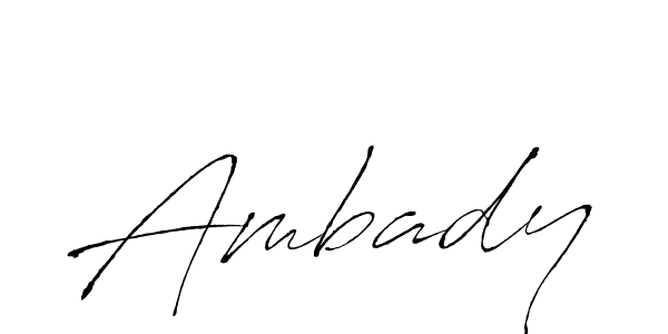 It looks lik you need a new signature style for name Ambady. Design unique handwritten (Antro_Vectra) signature with our free signature maker in just a few clicks. Ambady signature style 6 images and pictures png