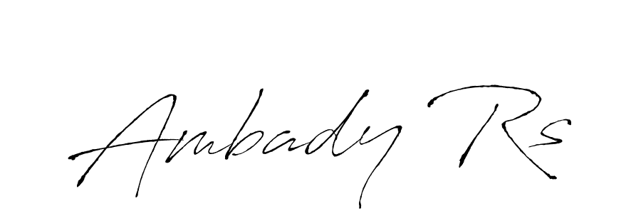You should practise on your own different ways (Antro_Vectra) to write your name (Ambady Rs) in signature. don't let someone else do it for you. Ambady Rs signature style 6 images and pictures png