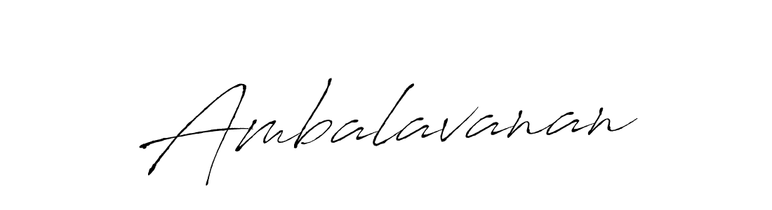 How to make Ambalavanan signature? Antro_Vectra is a professional autograph style. Create handwritten signature for Ambalavanan name. Ambalavanan signature style 6 images and pictures png