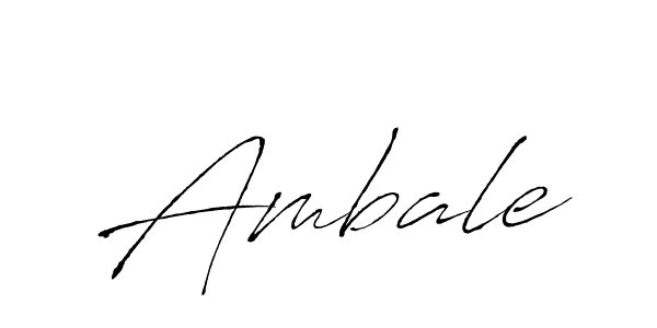Make a beautiful signature design for name Ambale. With this signature (Antro_Vectra) style, you can create a handwritten signature for free. Ambale signature style 6 images and pictures png