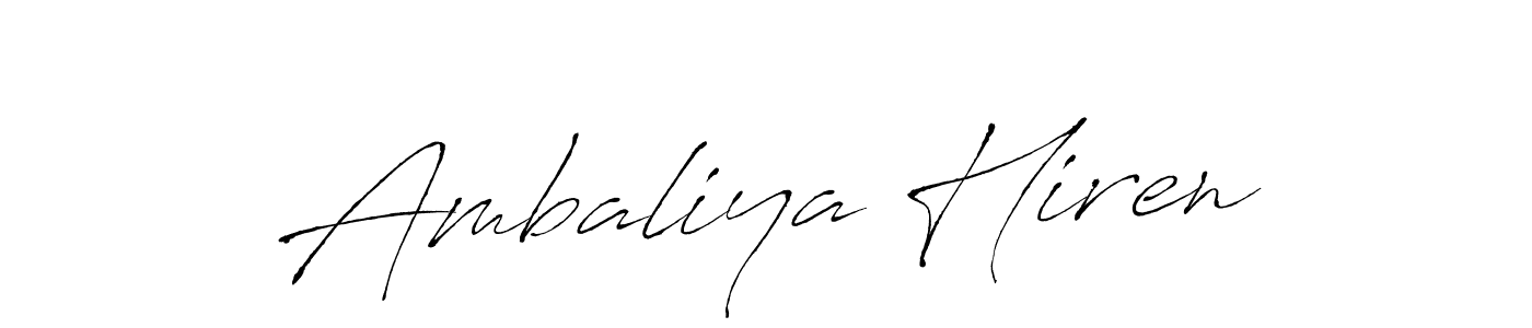 Here are the top 10 professional signature styles for the name Ambaliya Hiren. These are the best autograph styles you can use for your name. Ambaliya Hiren signature style 6 images and pictures png