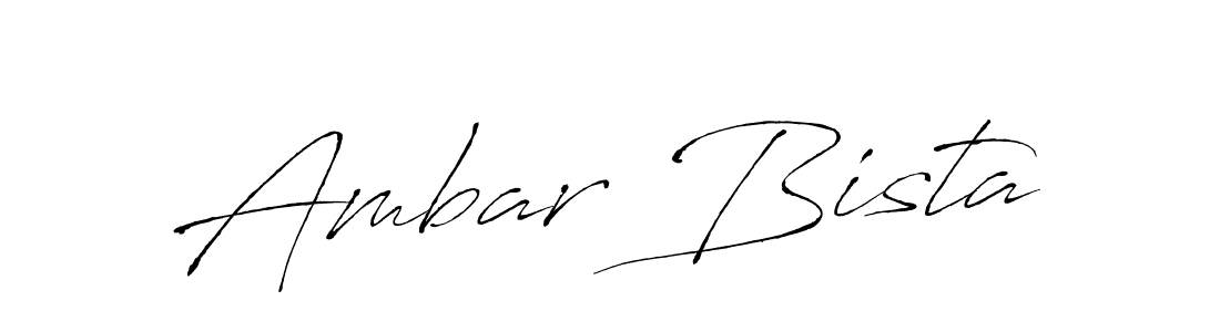 Use a signature maker to create a handwritten signature online. With this signature software, you can design (Antro_Vectra) your own signature for name Ambar Bista. Ambar Bista signature style 6 images and pictures png