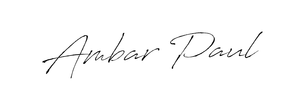 Also You can easily find your signature by using the search form. We will create Ambar Paul name handwritten signature images for you free of cost using Antro_Vectra sign style. Ambar Paul signature style 6 images and pictures png