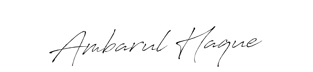 You should practise on your own different ways (Antro_Vectra) to write your name (Ambarul Haque) in signature. don't let someone else do it for you. Ambarul Haque signature style 6 images and pictures png