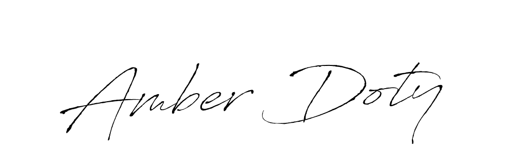 Design your own signature with our free online signature maker. With this signature software, you can create a handwritten (Antro_Vectra) signature for name Amber Doty. Amber Doty signature style 6 images and pictures png