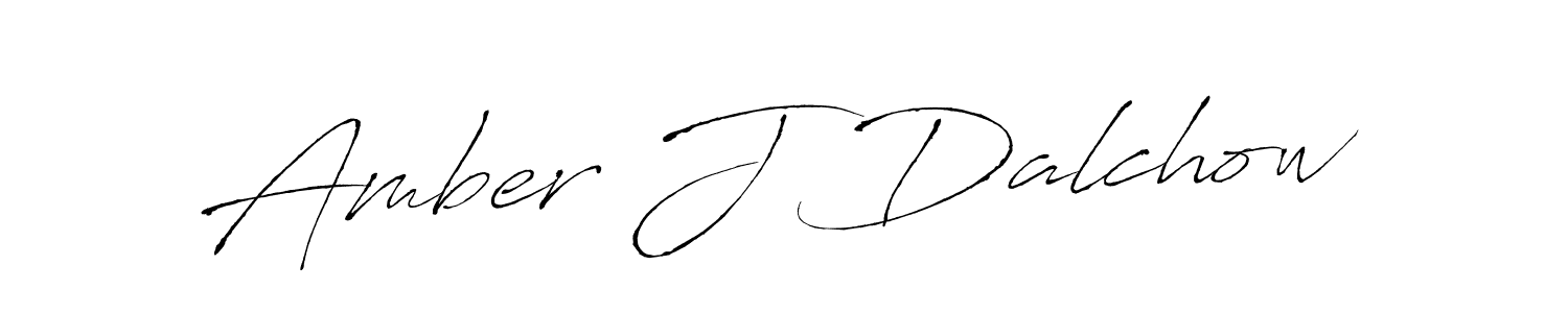 Make a beautiful signature design for name Amber J Dalchow. Use this online signature maker to create a handwritten signature for free. Amber J Dalchow signature style 6 images and pictures png