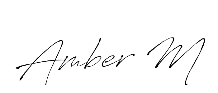 if you are searching for the best signature style for your name Amber M. so please give up your signature search. here we have designed multiple signature styles  using Antro_Vectra. Amber M signature style 6 images and pictures png