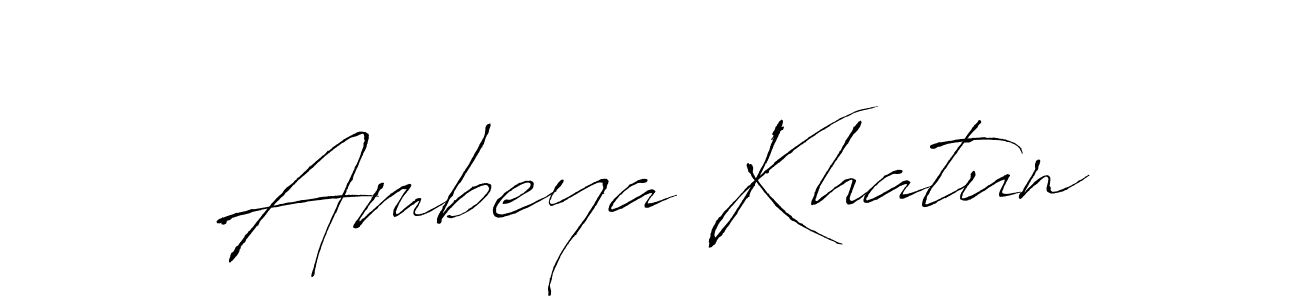 You should practise on your own different ways (Antro_Vectra) to write your name (Ambeya Khatun) in signature. don't let someone else do it for you. Ambeya Khatun signature style 6 images and pictures png