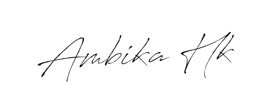 Similarly Antro_Vectra is the best handwritten signature design. Signature creator online .You can use it as an online autograph creator for name Ambika Hk. Ambika Hk signature style 6 images and pictures png