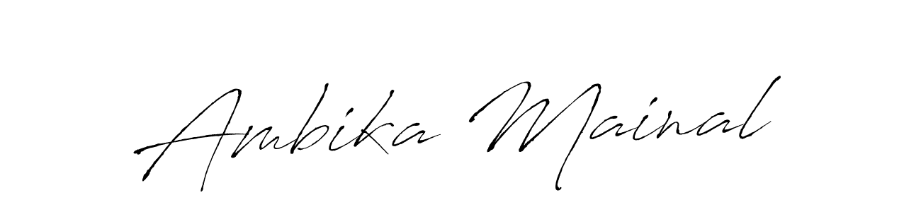 Here are the top 10 professional signature styles for the name Ambika Mainal. These are the best autograph styles you can use for your name. Ambika Mainal signature style 6 images and pictures png